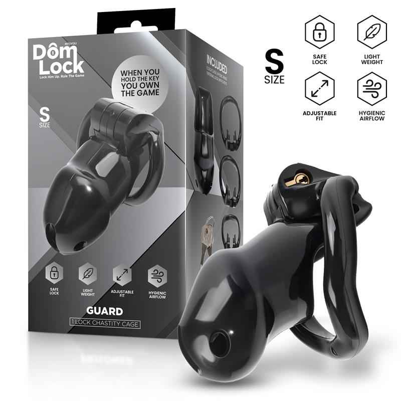 Guard Chastity Cage with Internal Lock Size S