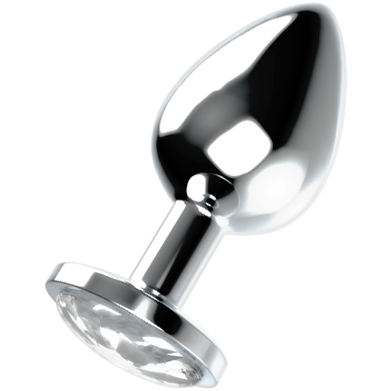 OHMAMA - PLUG ANAL COM CRISTAL L - VIBRA24 SEXSHOP