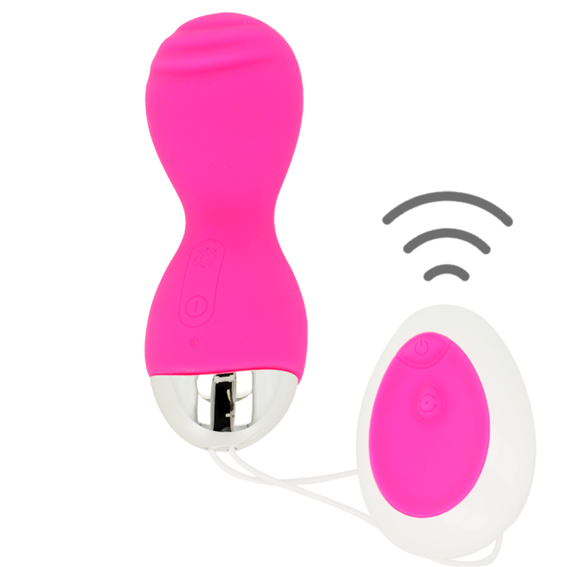 OHMAMA - OVO VIBRANTE RECARREGVEL FLEXÍVEL - VIBRA24 SEXSHOP