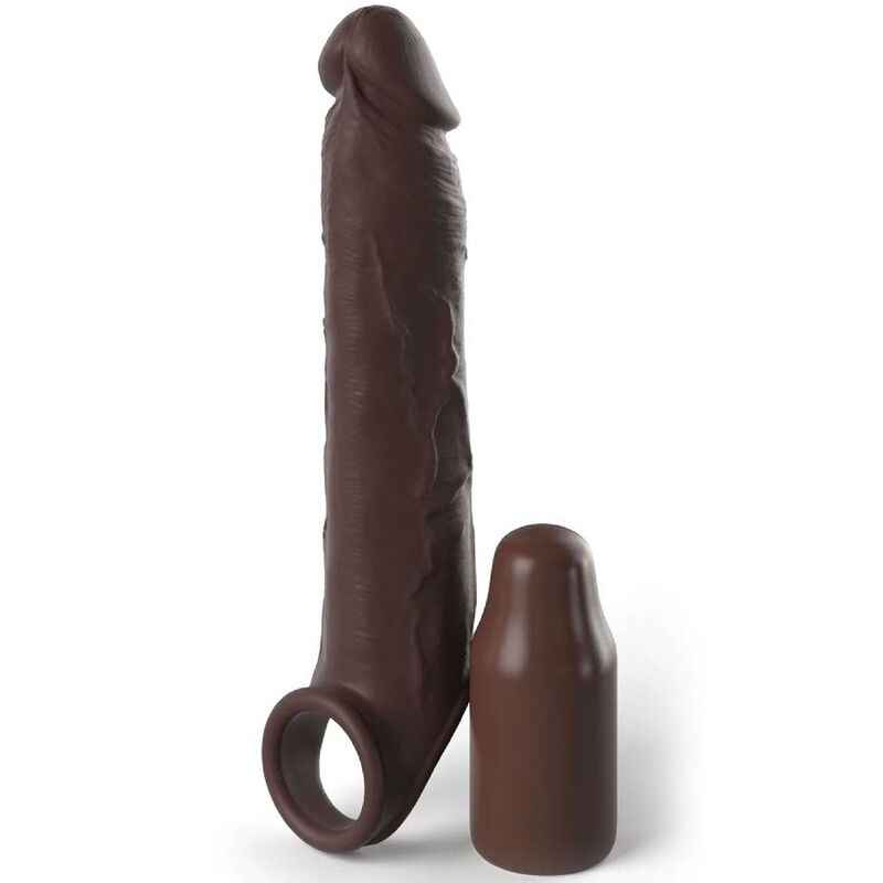 FANTASY X- TENSIONS - PIPEDREAMS EXTENSÃO C ALÇA 17,78 CM MARROM - VIBRA24 SEXSHOP