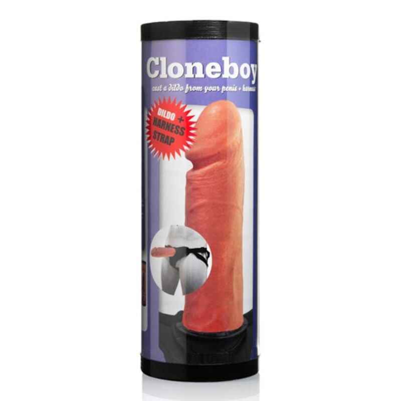 CLONEBOY - DILDO E ALÇA DE ARNÊS - VIBRA24 SEXSHOP