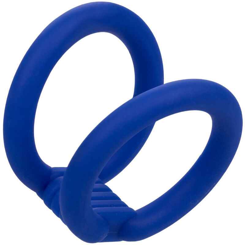 CALEXOTICS - ADMIRAL GAIOLA DUPLA AZUL - VIBRA24 SEXSHOP