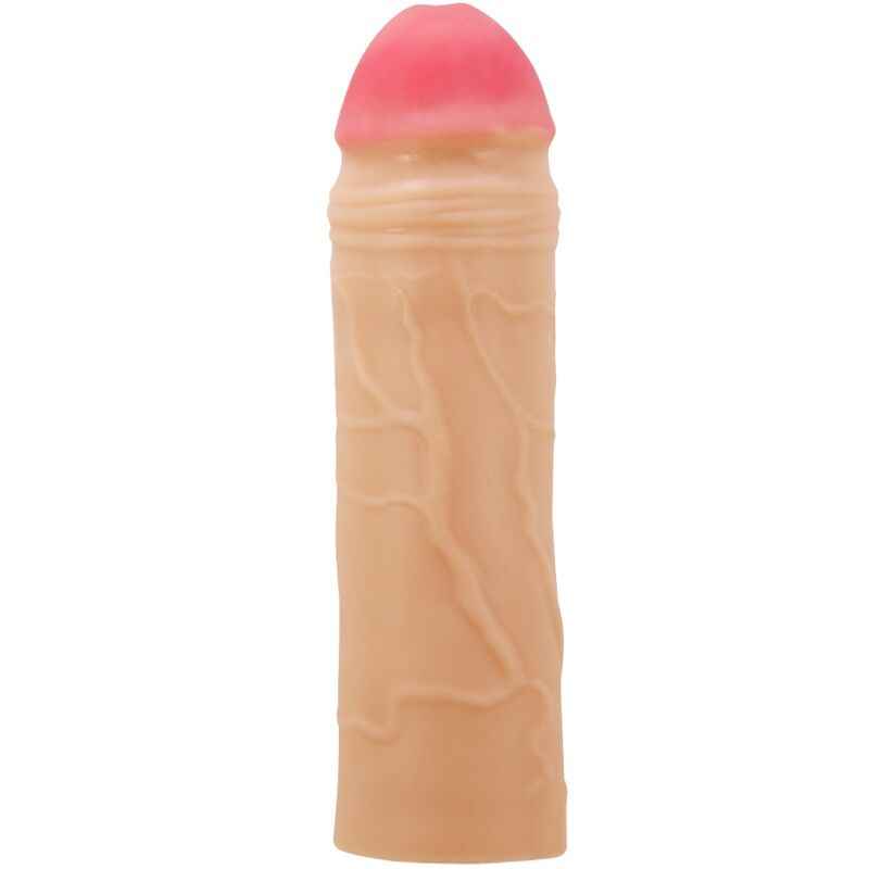 PRETTY LOVE - CHANE PENIS EXTENDER COBERTURA CARNE - VIBRA24 SEXSHOP