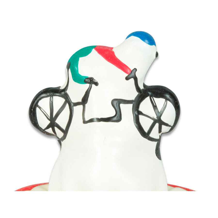 CONDOMERIE - PRESERVATIVOS NOVIDADES PINTADOS À MÃO BICICLETA