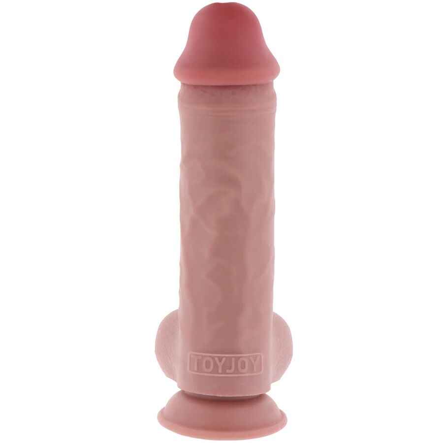 GET REAL - PÊNIS REALISTA DE LUXO COM TESTÍCULOS EXTRA GROSSO DE 28 CM
