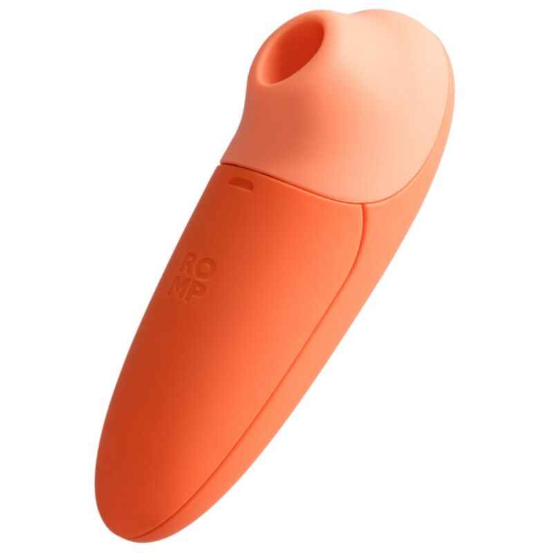 ROMP - SWITCH X ESTIMULADOR CLITORIAL 6 NÍVEIS LARANJA - VIBRA24 SEXSHOP