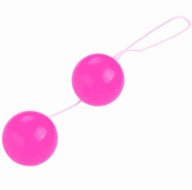 BAILE - BOLAS GÊMEAS ROSA BOLAS CHINESAS UNISEXO - VIBRA24 SEXSHOP