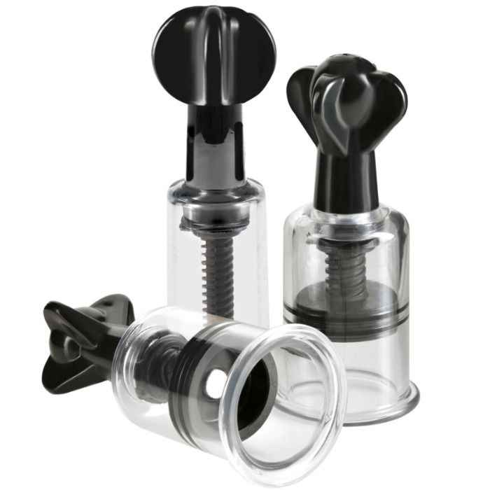FETISH FANTASY EDIÇÃO LIMITADA - TRIO DE SUPER SUCÇÃO PARA MAMILOS E CLITÓRIS - VIBRA24 SEXSHOP