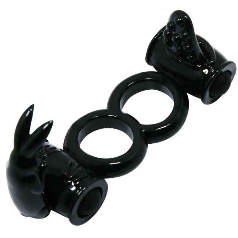 BAILE - ANEL DOCE ANEL DUPLO COM COELHO DUPLO - VIBRA24 SEXSHOP