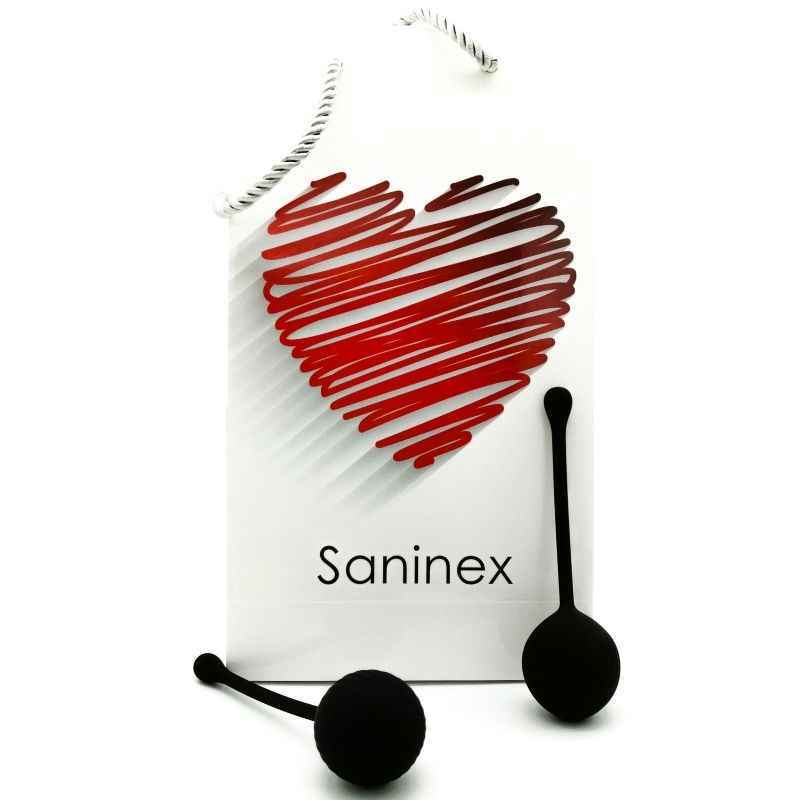 SANINEX - BOLA PRETA INTELIGENTE - VIBRA24 SEXSHOP