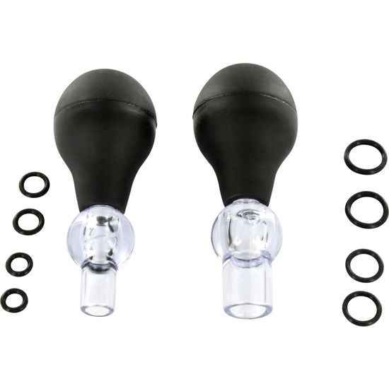 SEVEN CREATIONS - KIT DE SUCÇÃO DE MAMILOS COM 10 PEÇAS - VIBRA24 SEXSHOP