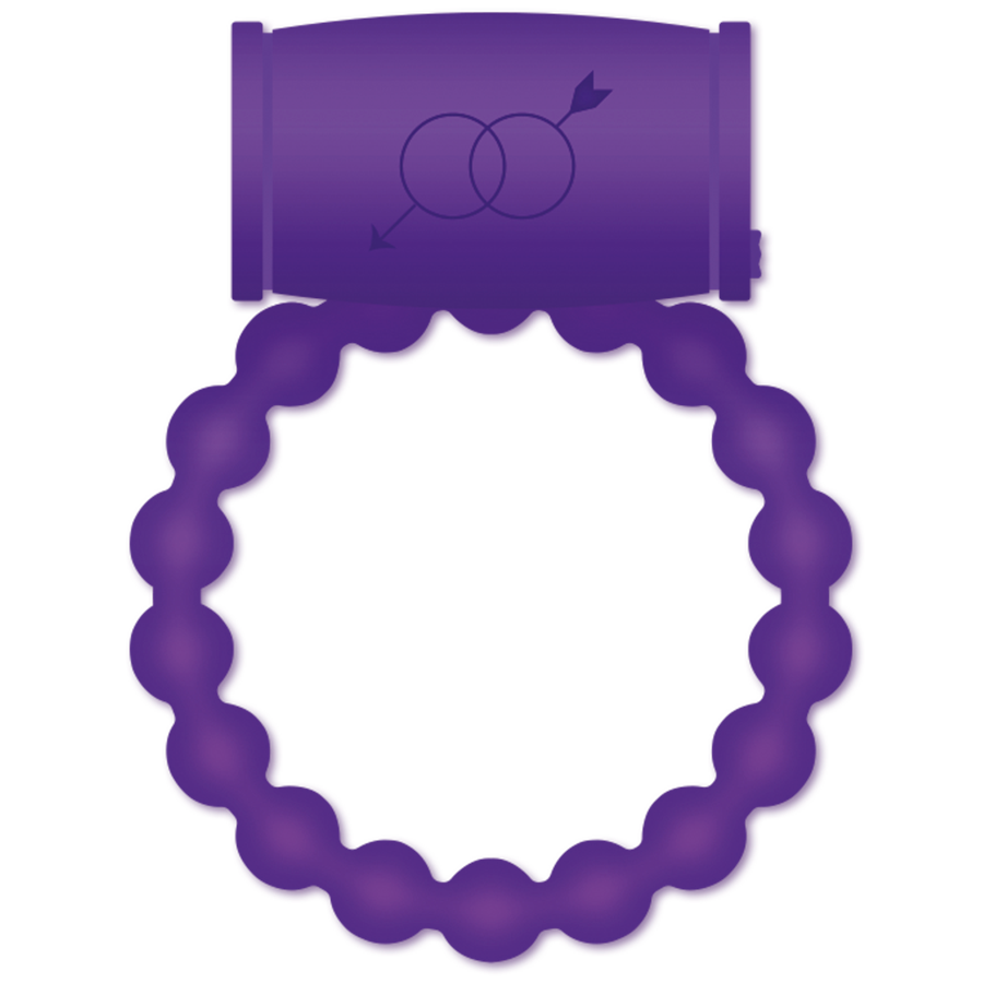 CASUAL LOVE - ANEL VIBRADOR 25 CASAIS VIOLETA - VIBRA24 SEXSHOP