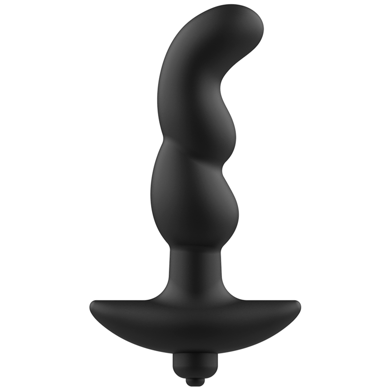 ADDICTED TOYS - MASSAGER ANAL COM VIBRAO PRETA MODELO 2 - VIBRA24 SEXSHOP