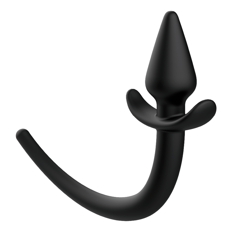 ADDICTED TOYS - CACHORRO PLUG ANAL SILICONE - VIBRA24 SEXSHOP