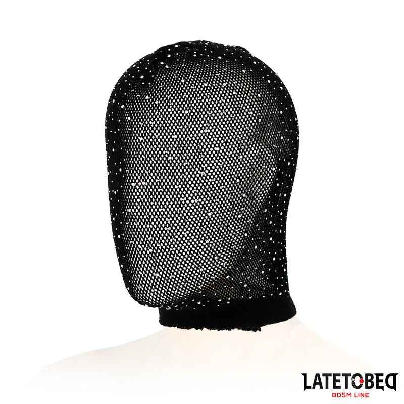Lace Hood with Shiny Diamonds