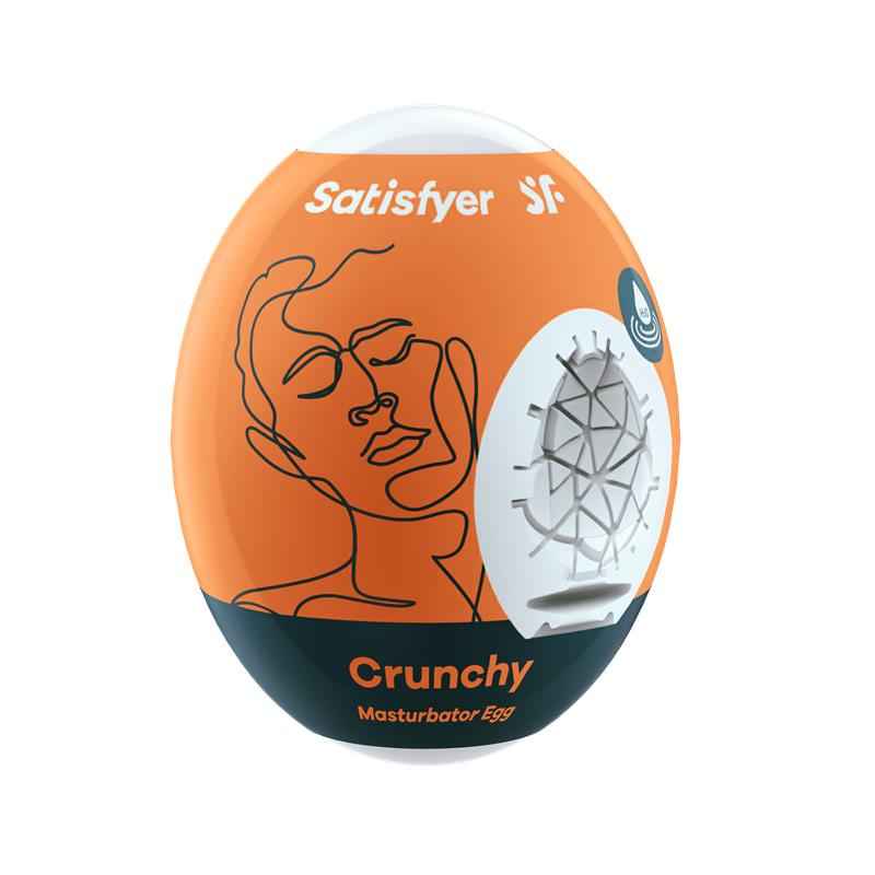 Masturbator Egg Single Crunchy Hydro-Active