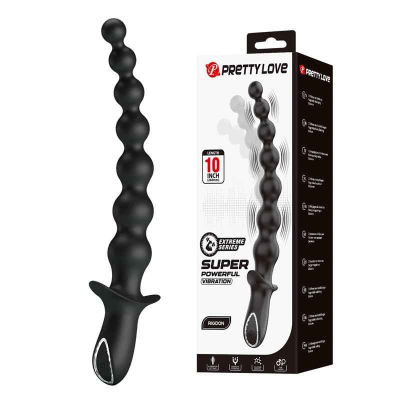 Rigdon Anal Beads with Vibration