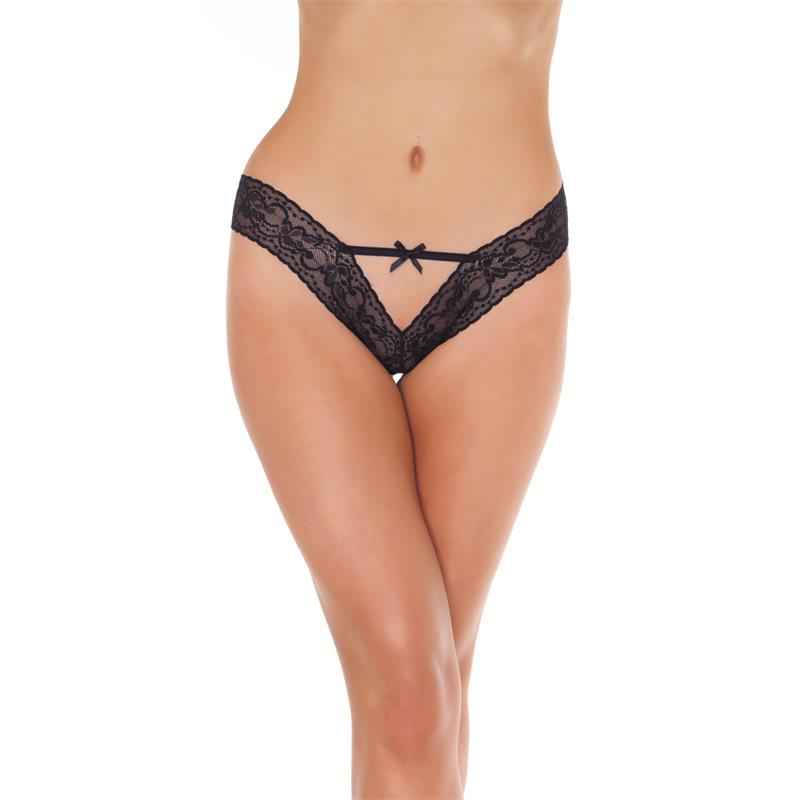Brasilian Briefs Black One Size