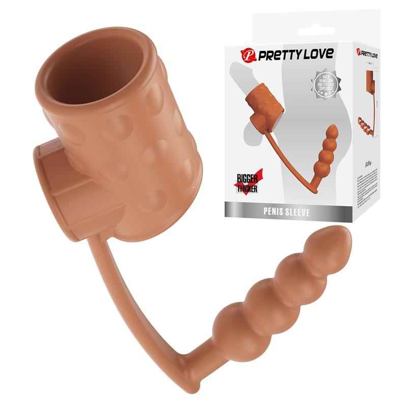 Anal Plug with Penis Sleeve