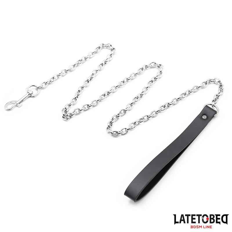 Black Chain Leash 100cm