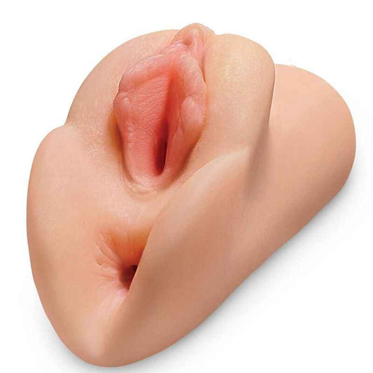 PDX PLUS - PERFECT PUSSY DOUBLE STROKER NATURAL VAGINA E NUS MASTURBADOR - VIBRA24 SEXSHOP