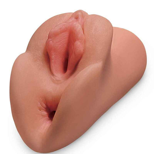 PDX PLUS - PERFECT PUSSY DOUBLE STROKER VAGINA E ANO MASTURBADOR - VIBRA24 SEXSHOP