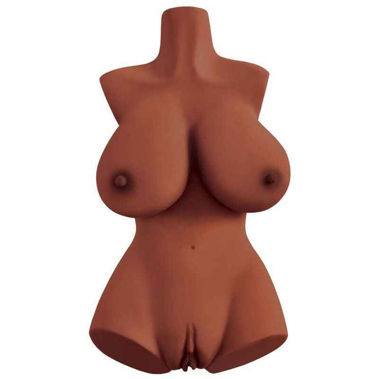 PDX PLUS - PERFECT 10 TORSO MARROM - VIBRA24 SEXSHOP