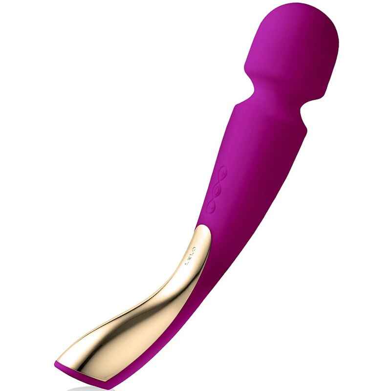 LELO - SMART WAND MÉDIO 2 MASSAGEADOR ROSE PROFUNDO - VIBRA24 SEXSHOP