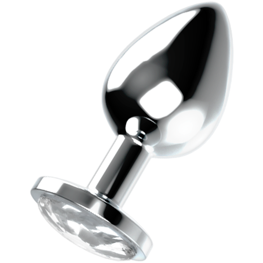 OHMAMA - PLUG ANAL COM CRISTAL L - VIBRA24 SEXSHOP