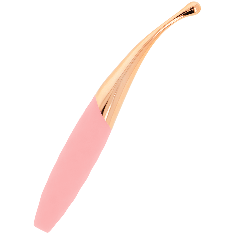OHMAMA - ESTIMULADOR DE CLITÓRIS RECARREGÁVEL 36 MODOS ROSA-PINKGOLD - VIBRA24 SEXSHOP