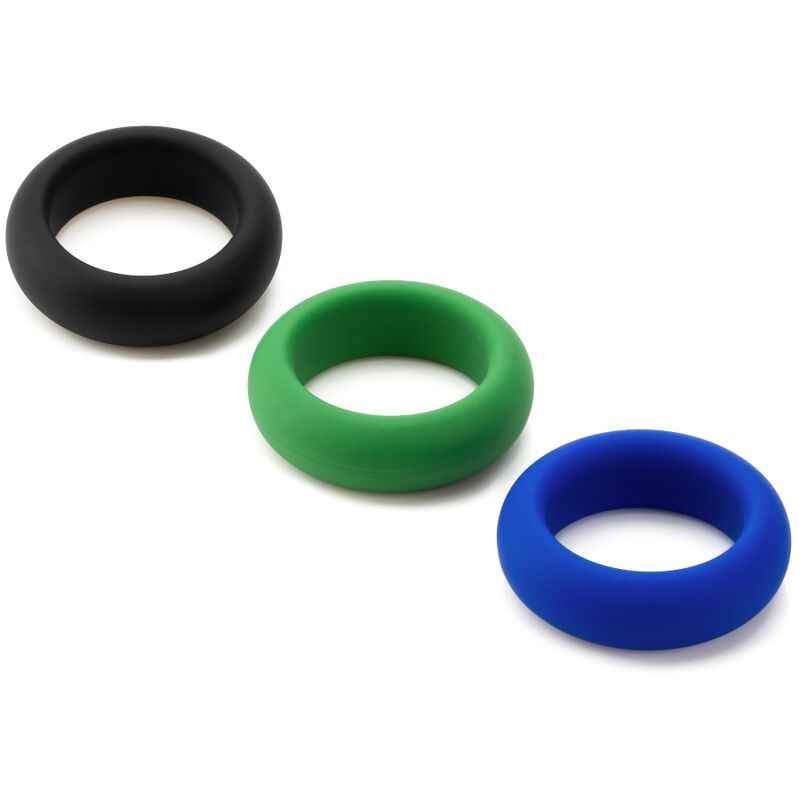 JE JOUE - CONJUNTO DE SILICONE ANÉIS DE SILICONE PARA O PÉNIS - VIBRA24 SEXSHOP