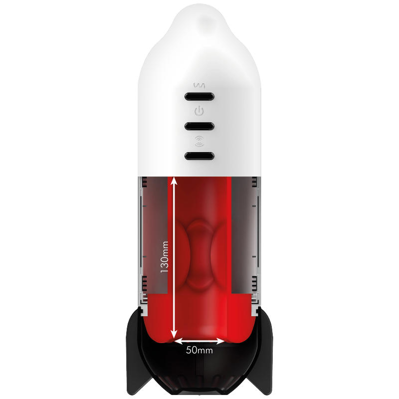 JAMYJOB - ROCKET MASTURBATOR TECNOLOGIA DE COMPRESSO SUAVE E VIBRAO - VIBRA24 SEXSHOP