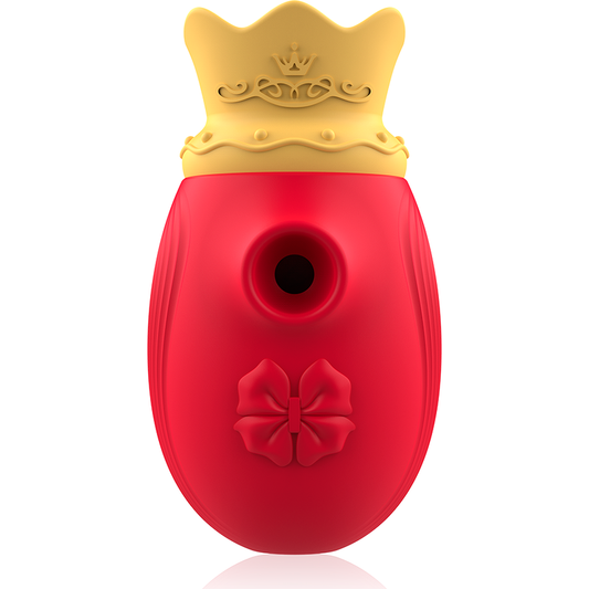 INTENSE - ESTIMULADOR DE CLITÓRIS 10 MODOS DE SUCÇÃO E LAMBER - VERMELHO - VIBRA24 SEXSHOP