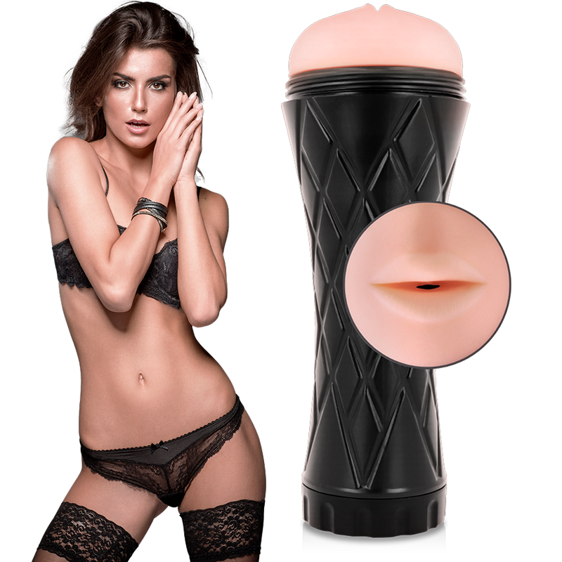JAMYJOB - MASTURBADOR DE BOCA BOCA - VIBRA24 SEXSHOP