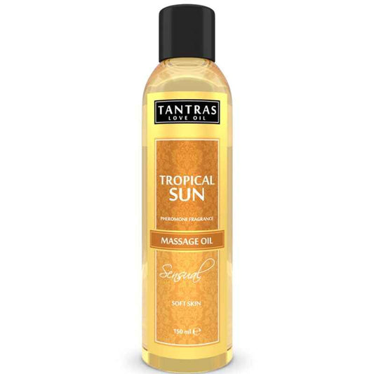 INTIMATELINE - TANTRAS LOVE OIL ÓLEO DE MASSAGEM SOLAR TROPICAL 150 ML