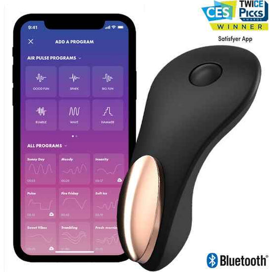 SATISFYER - VIBRADOR DE CALAS PEQUENO SECRETO - VIBRA24 SEXSHOP