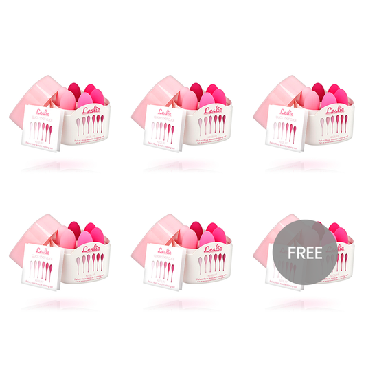 LESLIE - KEGEL FIT CONJUNTO DE TREINAMENTO MUSCULAR PÉLVICO 6 PESOS 5 + 1 GRÁTIS - VIBRA24 SEXSHOP