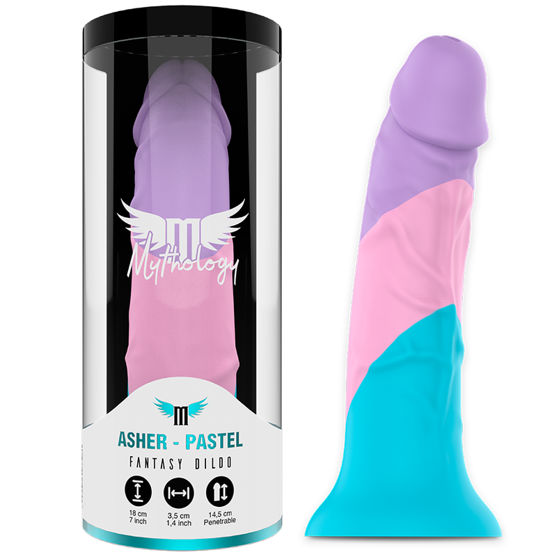 MYTHOLOGY - ASHER PASTEL DILDO - VIBRA24 SEXSHOP