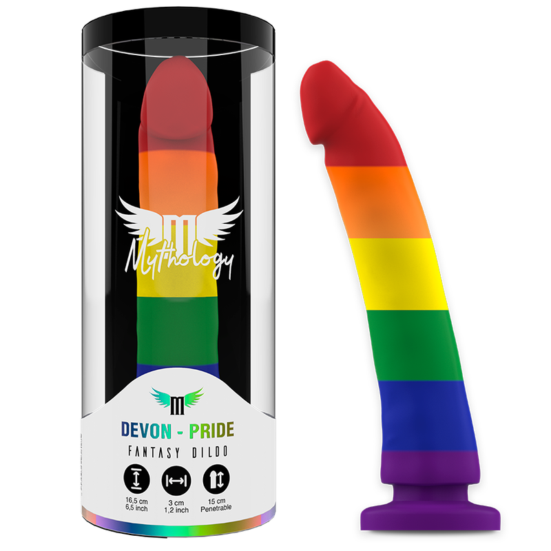 MYTHOLOGY - DEVON PRIDE DILDO M - VIBRA24 SEXSHOP