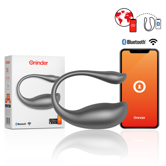 ONINDER - OVO VIBRANTE NAIROBI PRETO - APLICATIVO GRATUITO - VIBRA24 SEXSHOP