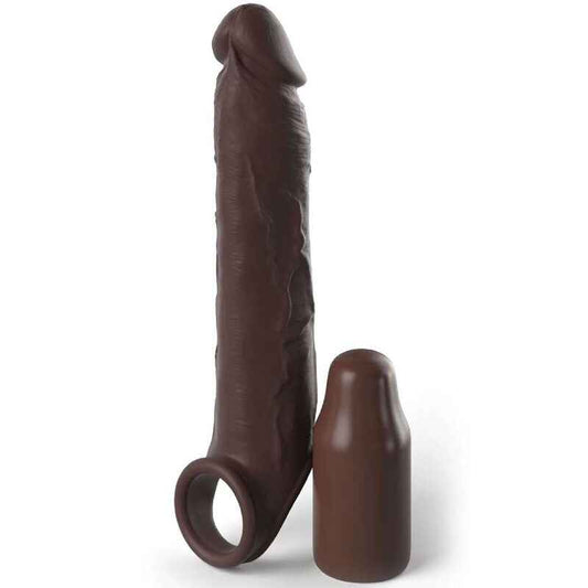 FANTASY X- TENSIONS - PIPEDREAMS EXTENSÃO C ALÇA 17,78 CM MARROM - VIBRA24 SEXSHOP