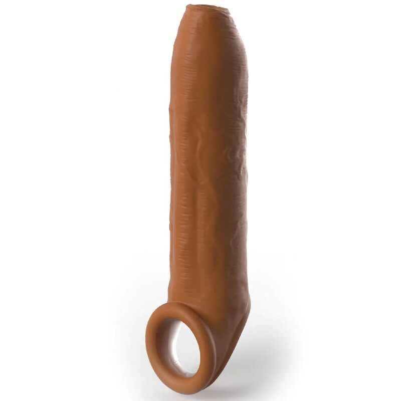 PIPEDREAMS - MANGA SEM CORTES 17,78 CM L ALÇA CARAMELO - VIBRA24 SEXSHOP