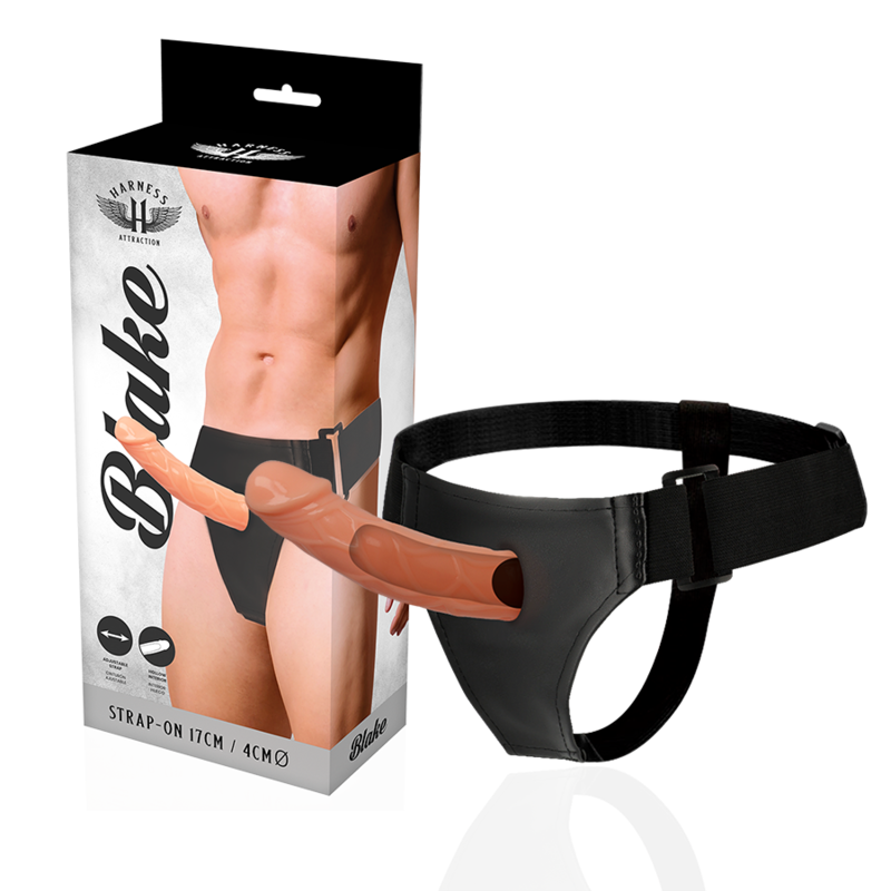 HARNESS ATTRACTION - RNES HUECO BLAKE 15.5 CM -O- 4 CM - VIBRA24 SEXSHOP