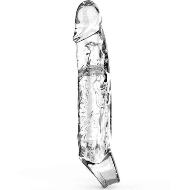 GET REAL - EXTENSO LONGA 19 CM TRANSPARENTE - VIBRA24 SEXSHOP