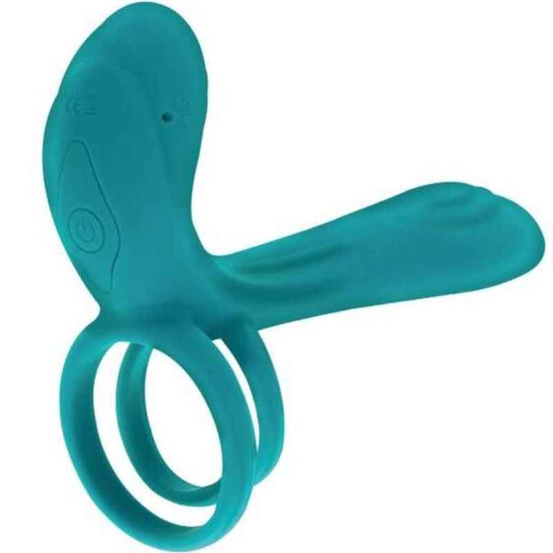 XOCOON - ANEL VIBRADOR PARA CASAIS VERDE - VIBRA24 SEXSHOP