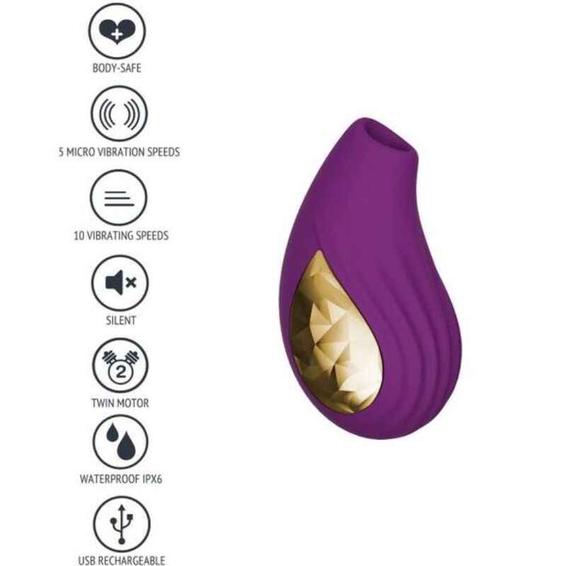 XOCOON - Estimulador de Amor Divino Roxo para Prazer e Conexão Emocional - VIBRA24 SEXSHOP