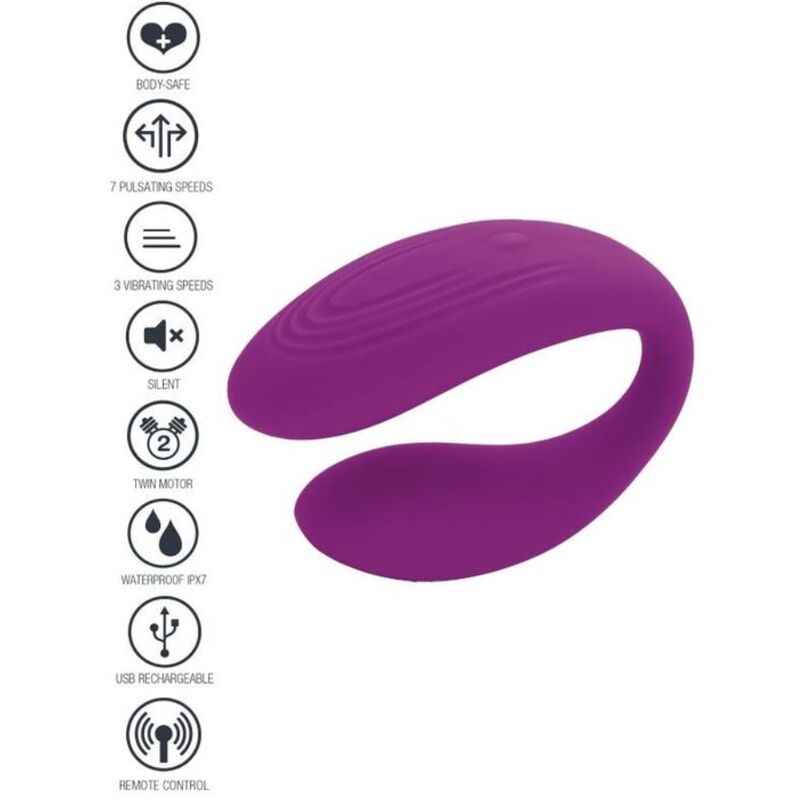 XOCOON - Vibrador para Casais Roxo Bound Love - VIBRA24 SEXSHOP