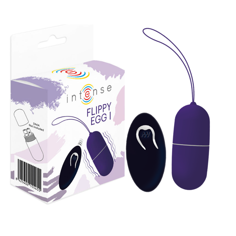 INTENSE - FLIPPY I VIBRATING OGG COM CONTROLE REMOTO ROXO - VIBRA24 SEXSHOP