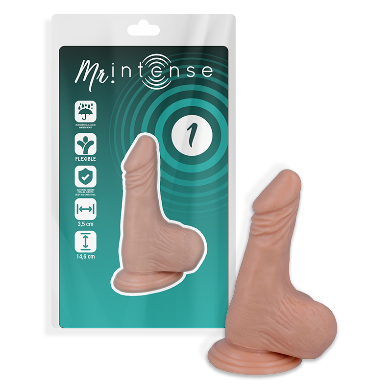 MR INTENSE - 1 REALISTIC PENIS 14.6 CM -O- 3.5 CM - VIBRA24 SEXSHOP