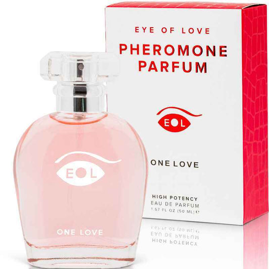 EYE OF LOVE - EOL PHR PARFUM DELUXE 50 ML - ONE LOVE - VIBRA24 SEXSHOP